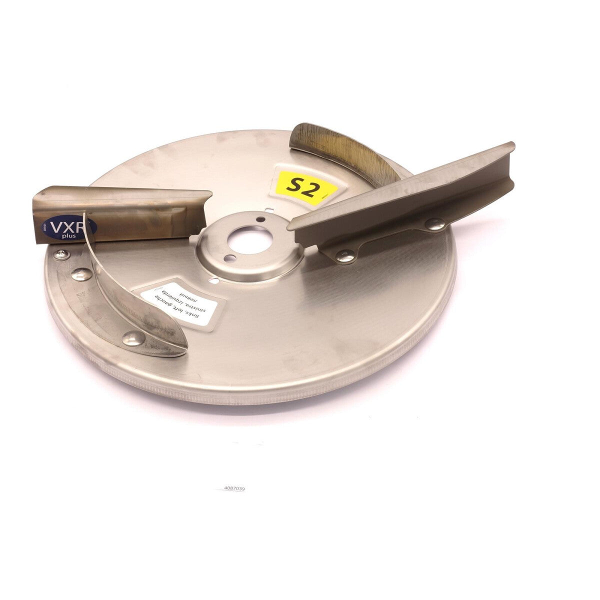 Wurfscheibe S2-L-VxR- links komplett 4087039