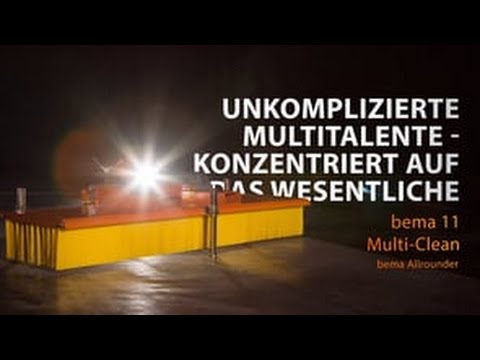 bema 11 MultiClean Schiebebesen 2500 mit Palettenaufnahme